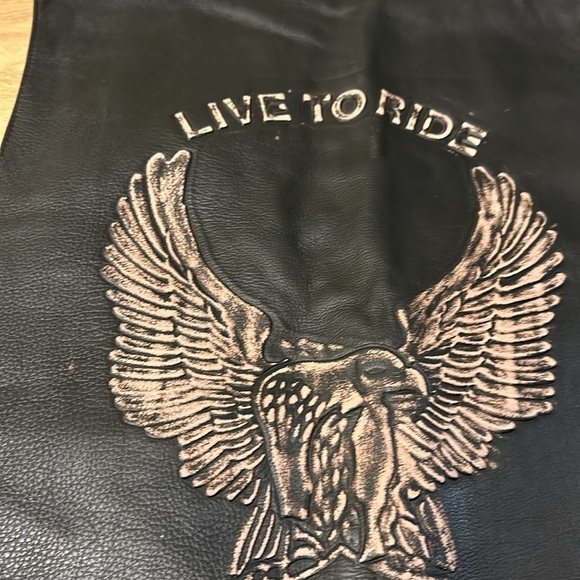 AMERICAN RIDER ⭐️ leather vest - Picture 8 of 10